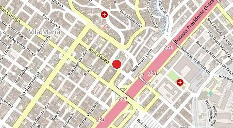Mapa de Rua Amambai