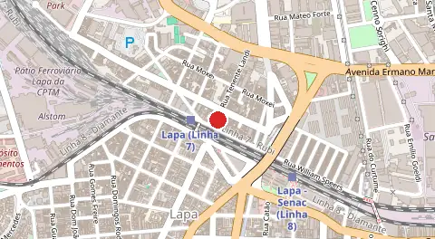 Mapa de Lapa de Baixo