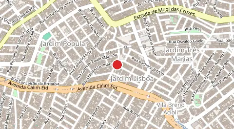 Mapa de Vila Frugoli