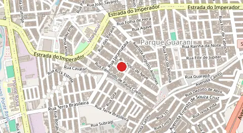 Mapa de Parque Guarani