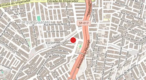 Mapa de Cidade Antônio Estevao de Carvalho
