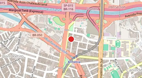 Mapa de Bom Retiro