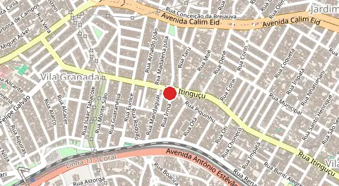 Mapa de Vila Santana