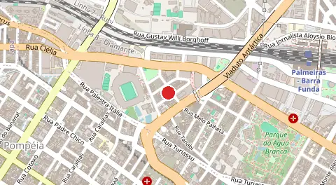 Mapa de Barra Funda