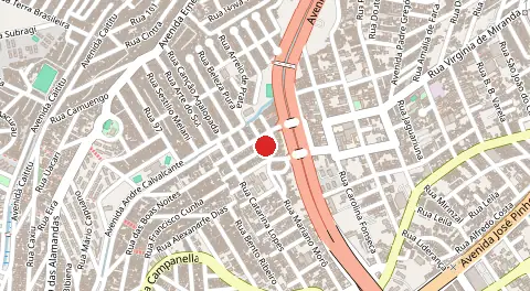 Mapa de Itaquera