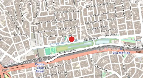 Mapa de Vila Carlos de Campos