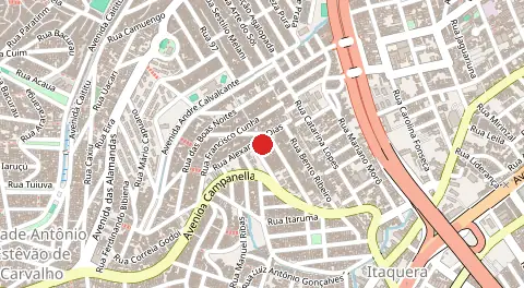 Mapa de Vila Regina