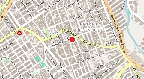 Mapa de Pararada Xv de Novembro