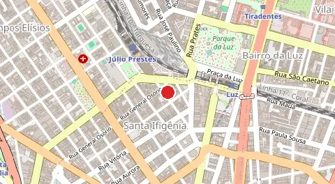 Mapa de Santa Efigenia