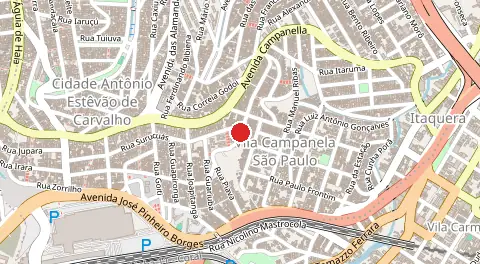 Mapa de Jardim Adelaide
