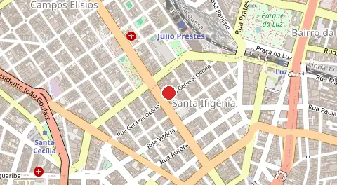 Mapa de Santa Efgenia
