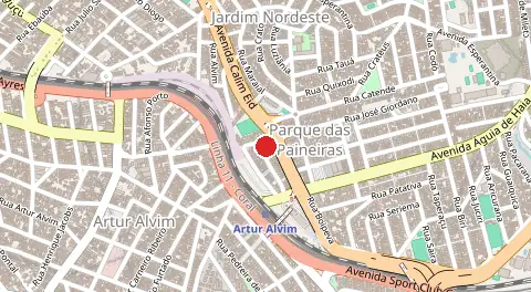 Mapa de Parque Paineiras