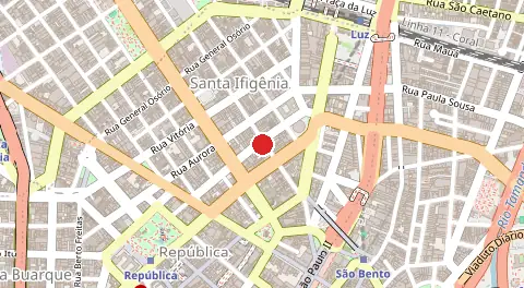Mapa de Santa Ifigenia