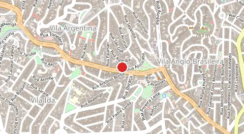 Mapa de Vila Ipojuca