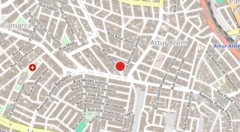Mapa de Vila Sanra Tereza