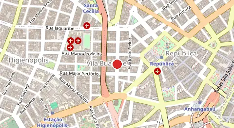 Mapa de Vila Buarqe