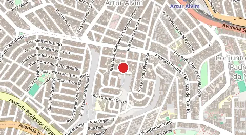 Mapa de Vila Sta Terezinhza