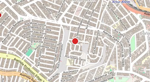 Mapa de Vila Santa Terezinha
