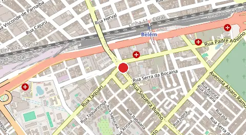 Mapa de Belenzinho