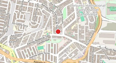 Mapa de Conjunto Hab Padre Manuel da Nobrega