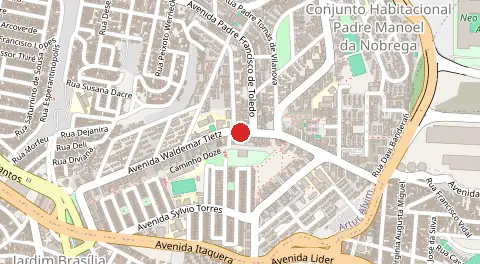Mapa de Conjunto Habitacional Padre José de Anchieta