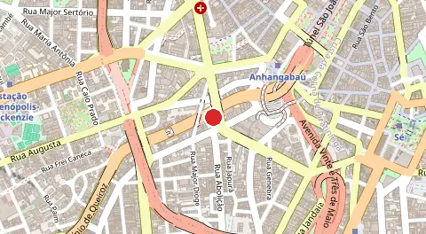 Mapa de Consolacao