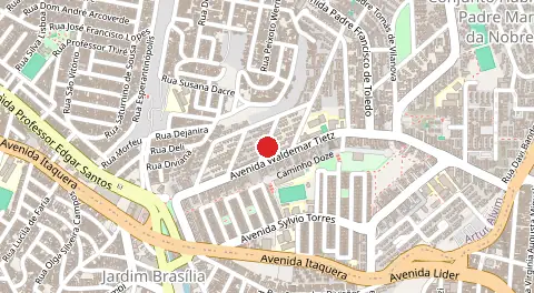 Mapa de Conj Hab Padre Manoel de Nobriga