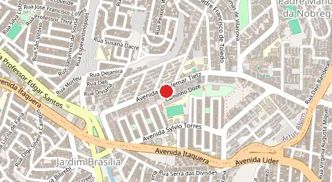 Mapa de Conj Hab Pader Manoel de Nobrega