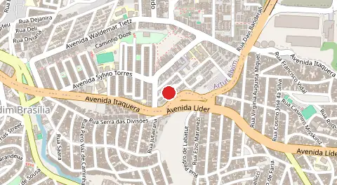 Mapa de Conj Hab Padre Manoel de Paiva
