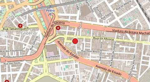 Mapa de Rua Luís Gama