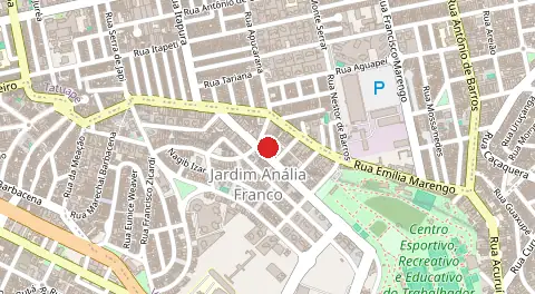 Mapa de Jardim Analia Franco