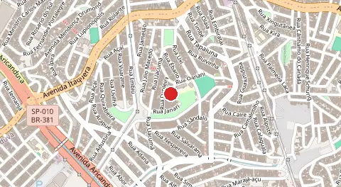 Mapa de Jardim Santa Maria