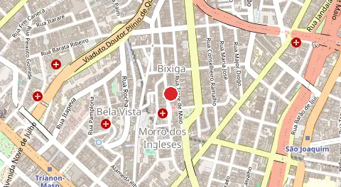 Mapa de Morro dos Ingleses