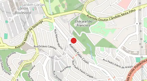 Mapa de Jardim Adalgisa
