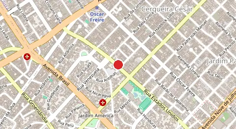 Mapa de Jardim América