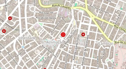 Mapa de Cambuci