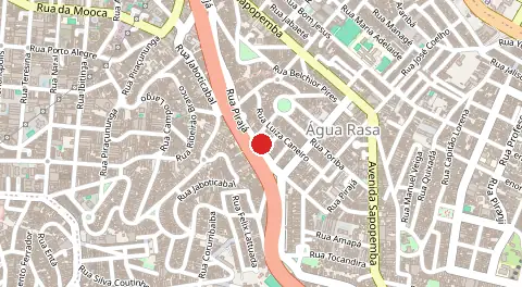 Mapa de Vila Lúcia Elvira
