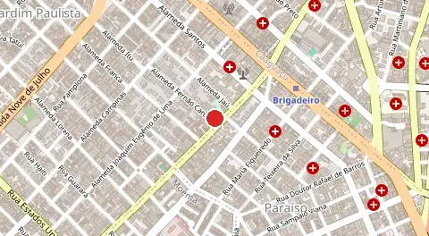 Mapa de Planalto Paulista