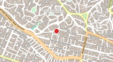 Mapa de Chácara Belenzinho