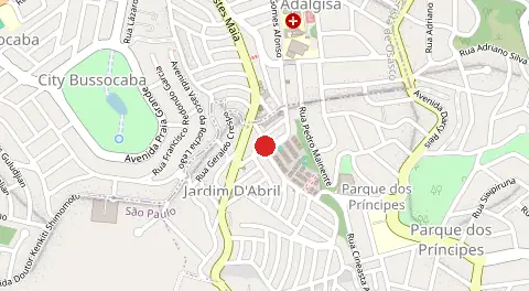 Mapa de Jardim Dabril