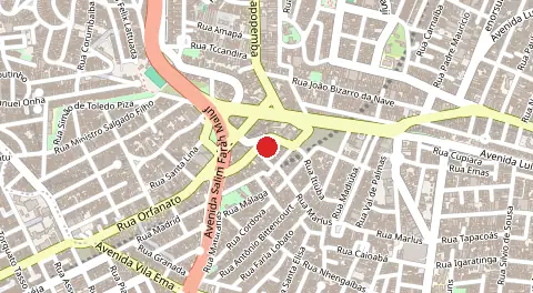 Mapa de Vila Paulina