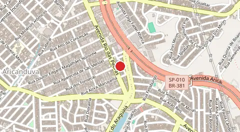 Mapa de Vila Nova York
