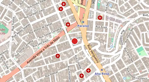Mapa de Vila Marina