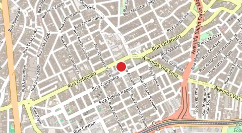 Mapa de Rua do Orfanato