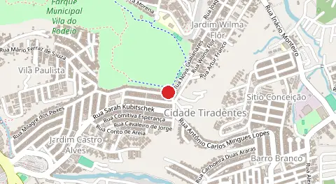 Mapa de Castro Alves
