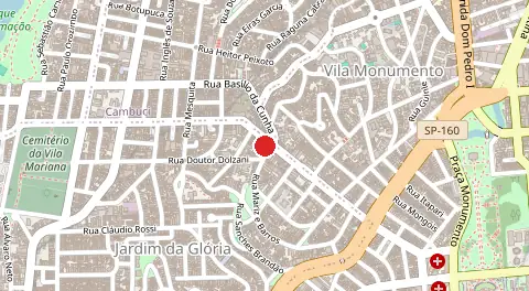Mapa de Jardim da Glória