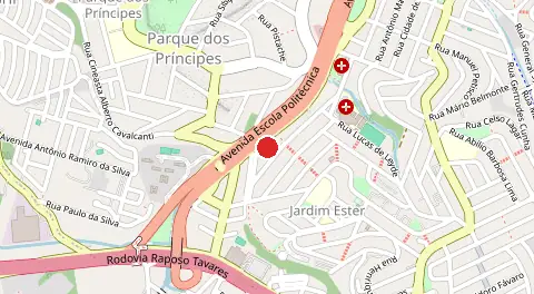 Mapa de Jardim Sarah