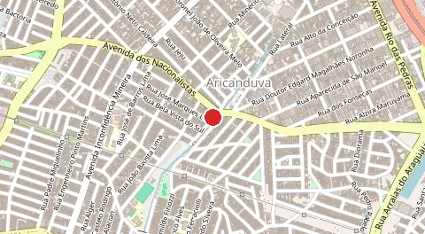 Mapa de Jardim Nice