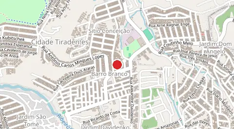 Mapa de Conj Barro Branco