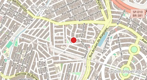 Mapa de Jardim Novo Carrao